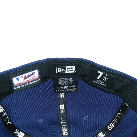 Chicago White Sox Mens New Era 59 Fifty Fitted hat cap sz. 7 1/4 New - Picture 3 of 4